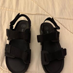Cat & Jack Black Kids Sandals